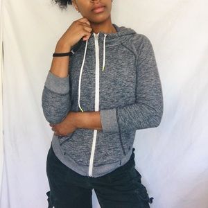 SPORTY THREE QUARTER SPORTY TRACK ZIP UP JACKET